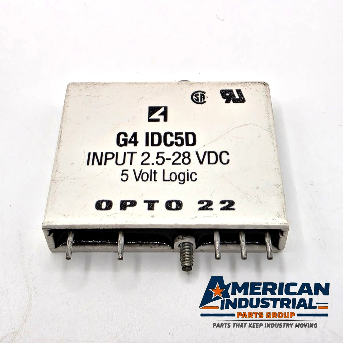 Opto 22 G4IDC5D G4 fast DC input module 2.5-28VDC 5V logic for industrial automation I/O from American Industrial Parts Group