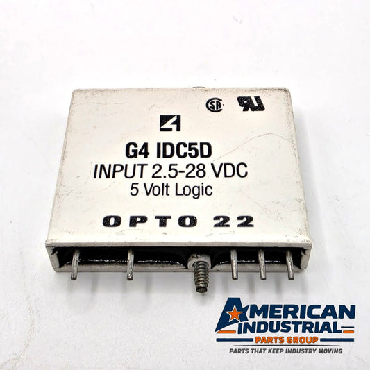 Opto 22 G4IDC5D G4 fast DC input module 2.5-28VDC 5V logic for industrial automation I/O from American Industrial Parts Group