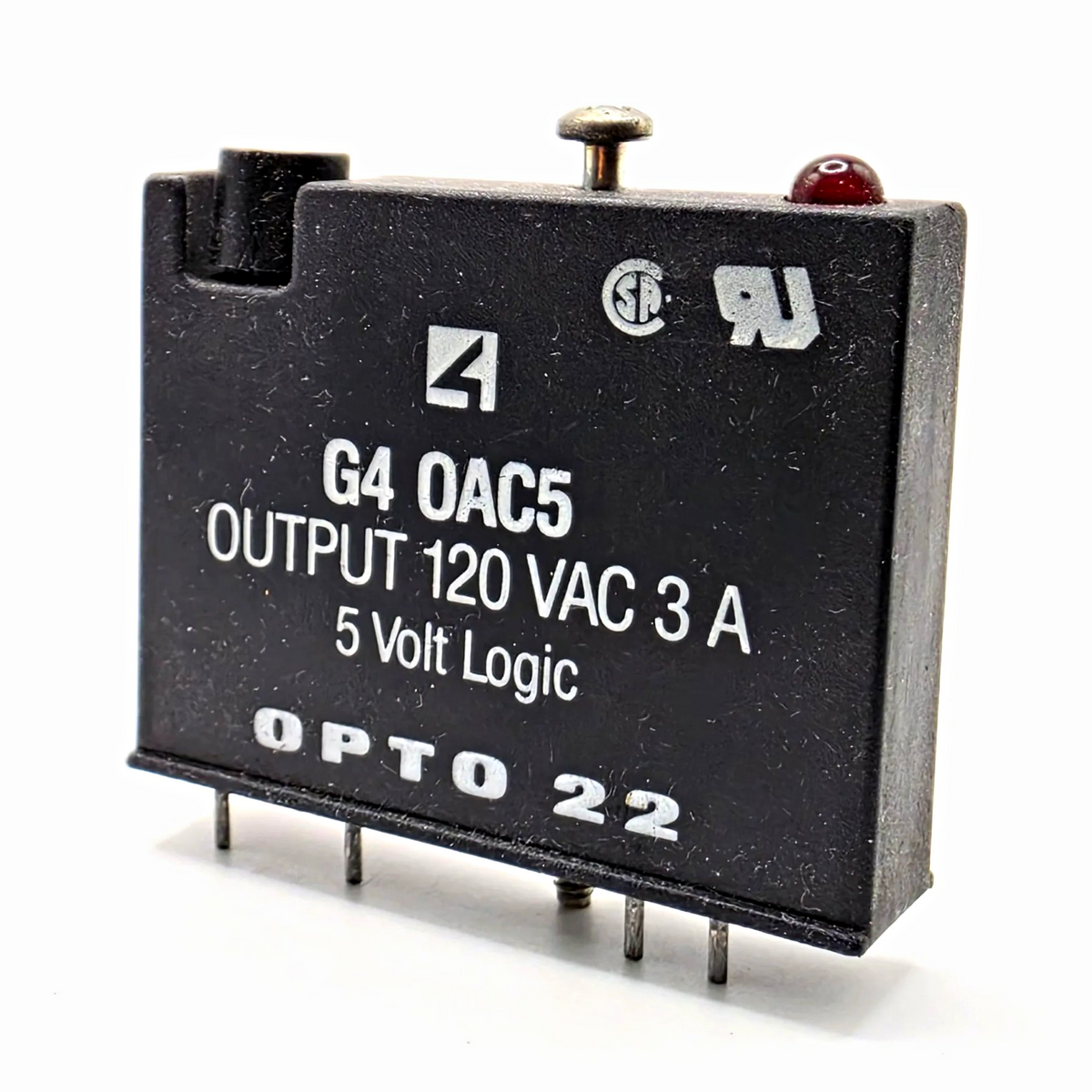 Opto 22 G4OAC5 G4 AC output module 120VAC 3A 5V logic for industrial automation I/O from American Industrial Parts Group