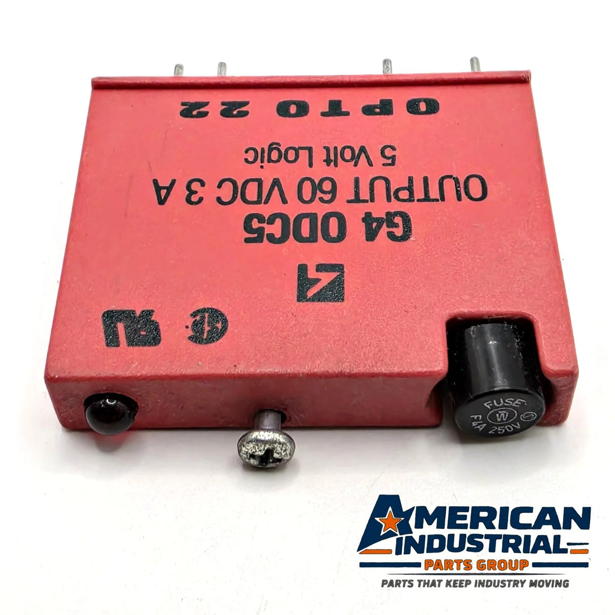 Opto 22 G4ODC5 G4 DC output module 5-60VDC 3A 5V logic for industrial automation I/O from American Industrial Parts Group