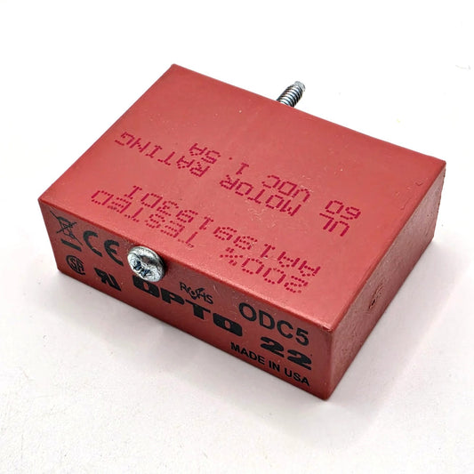 Opto 22 ODC5 DC output module 5-60VDC 3A 5V logic for industrial automation I/O from American Industrial Parts Group