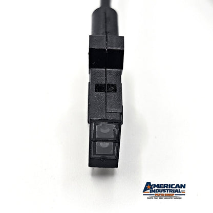 Panasonic NAiS MQ-FW2-01 AN56521 reflective fiber optic sensor 25mm for industrial object detection