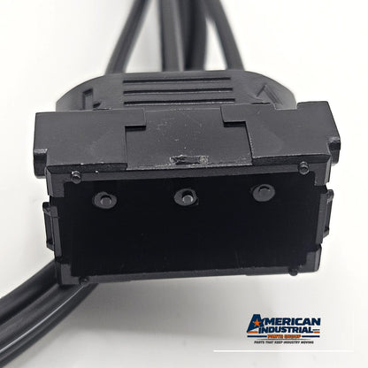 Panasonic NAiS MQ-FW2-01 AN56521 reflective fiber optic sensor 25mm for industrial object detection