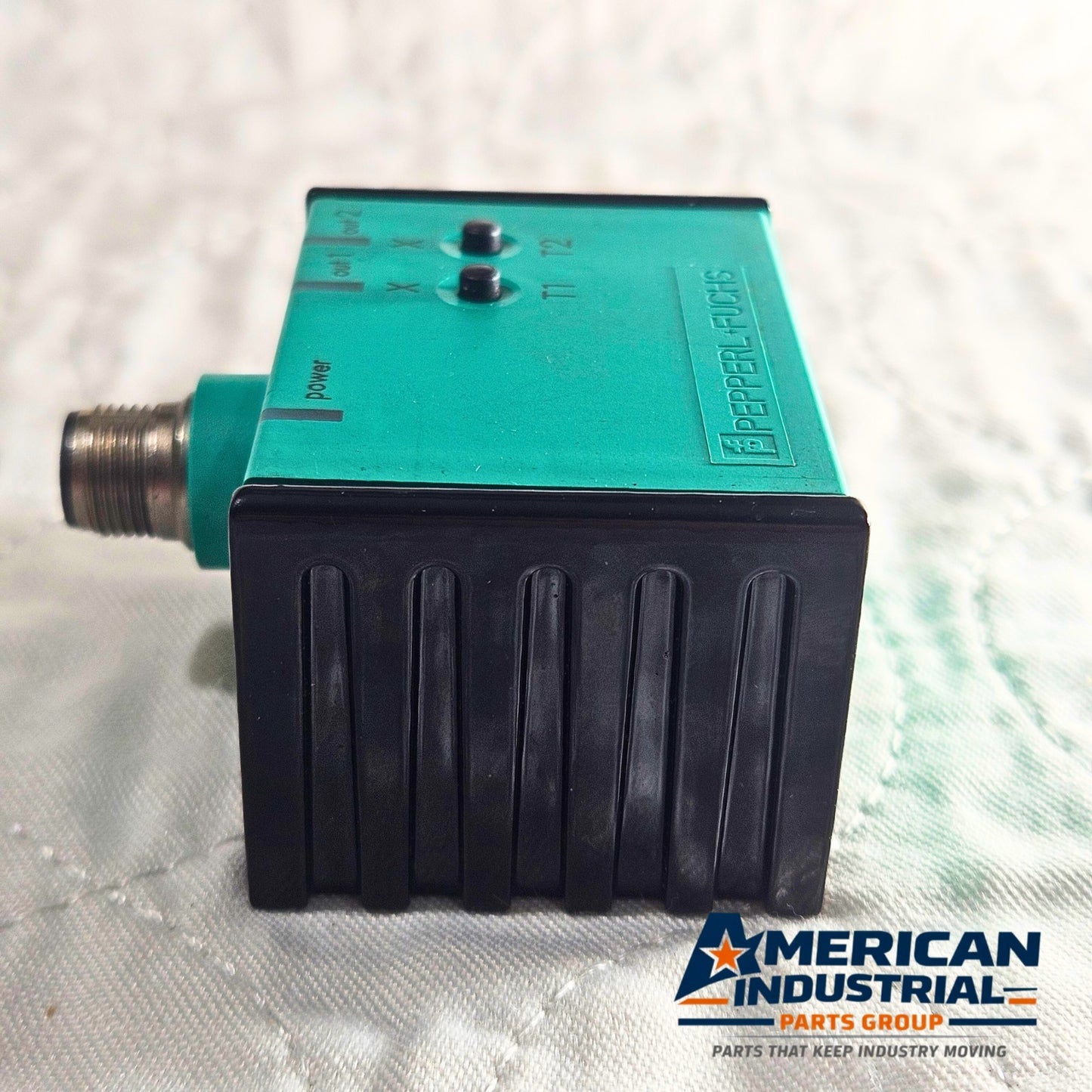 Pepperl and Fuchs INX360D-F99-U2E2-V15 inclination sensor for industrial automation MRO use. American Industrial Parts Group.
