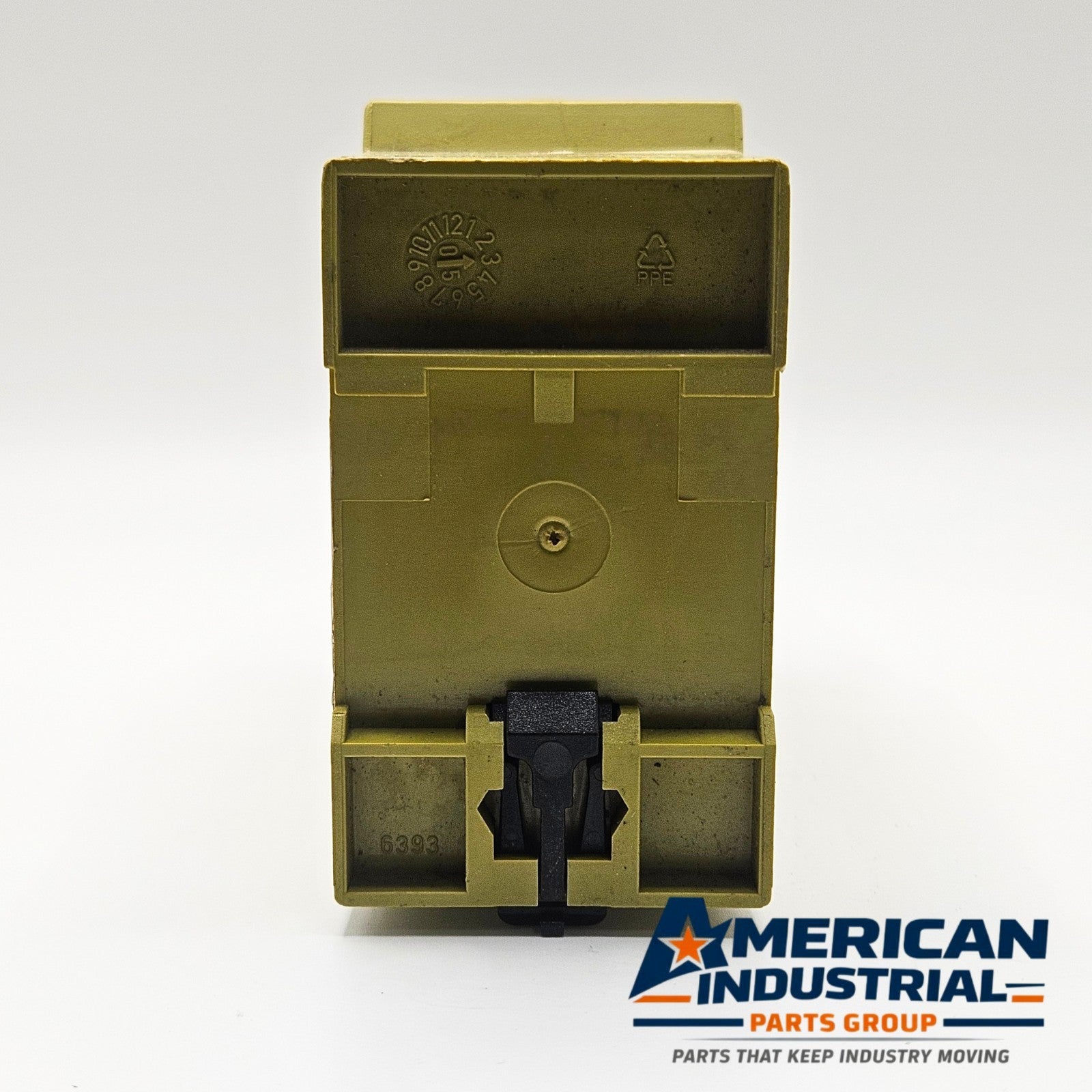 Pilz PNOZ X3 774316 control relay gallery view, 120VAC 24VDC industrial automation MRO relay module. American Industrial Parts Group.