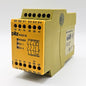 Pilz PNOZ X3 774316 control relay overview, 120VAC 24VDC industrial automation MRO relay module. American Industrial Parts Group.
