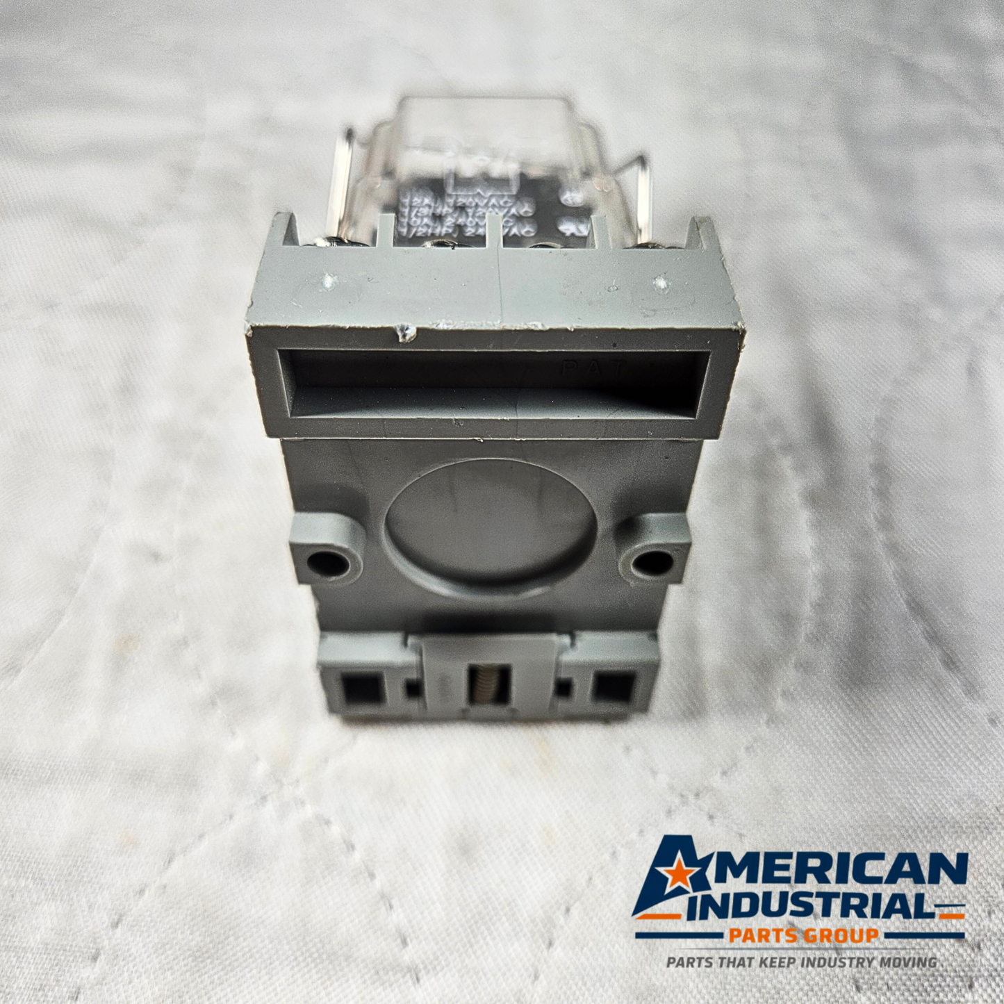 Potter & Brumfield KRPA-11AG-120 relay 120VAC coil 11-pin with base for industrial control panels and automation systems