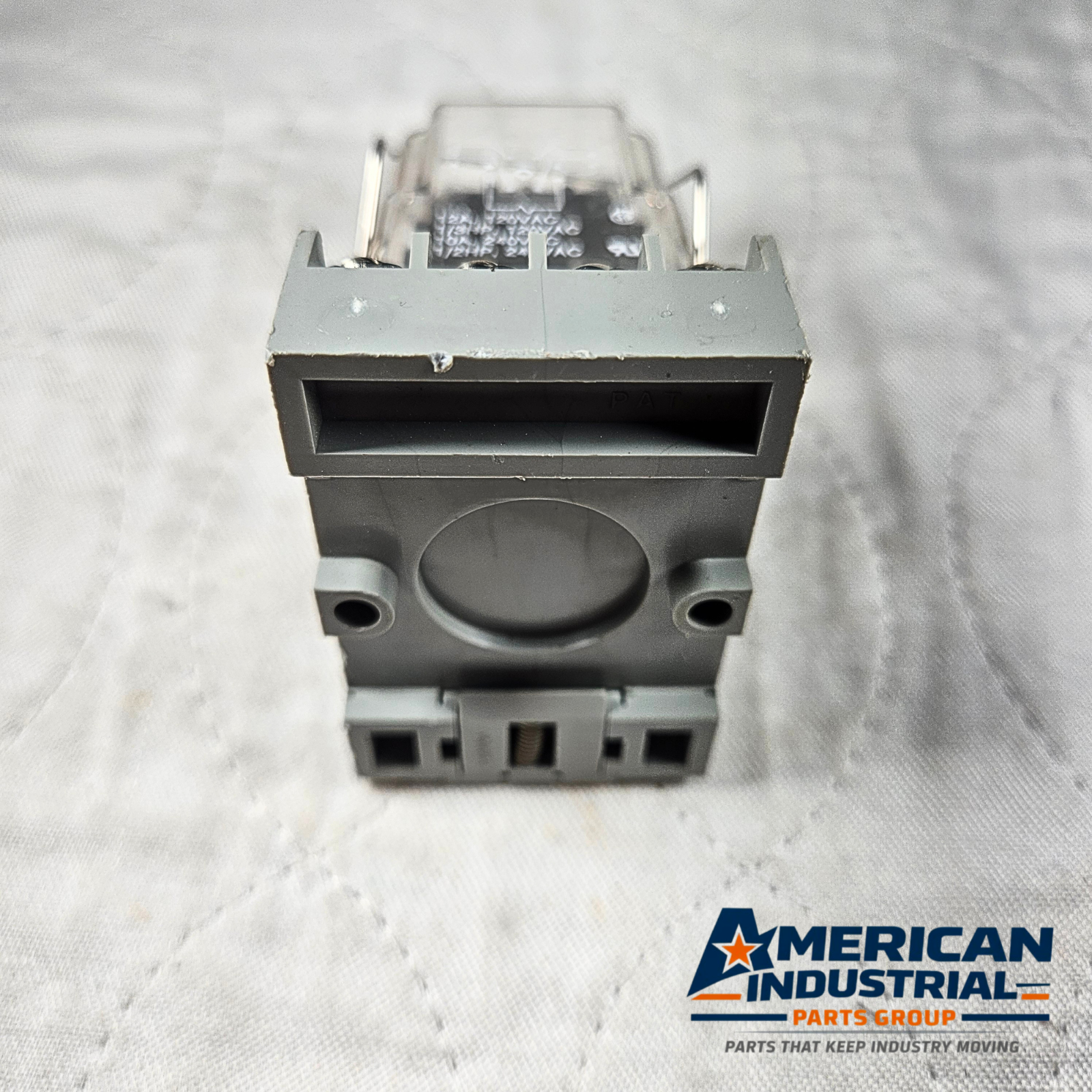 Potter & Brumfield KRPA-11AG-120 relay 120VAC coil 11-pin with base for industrial control panels and automation systems
