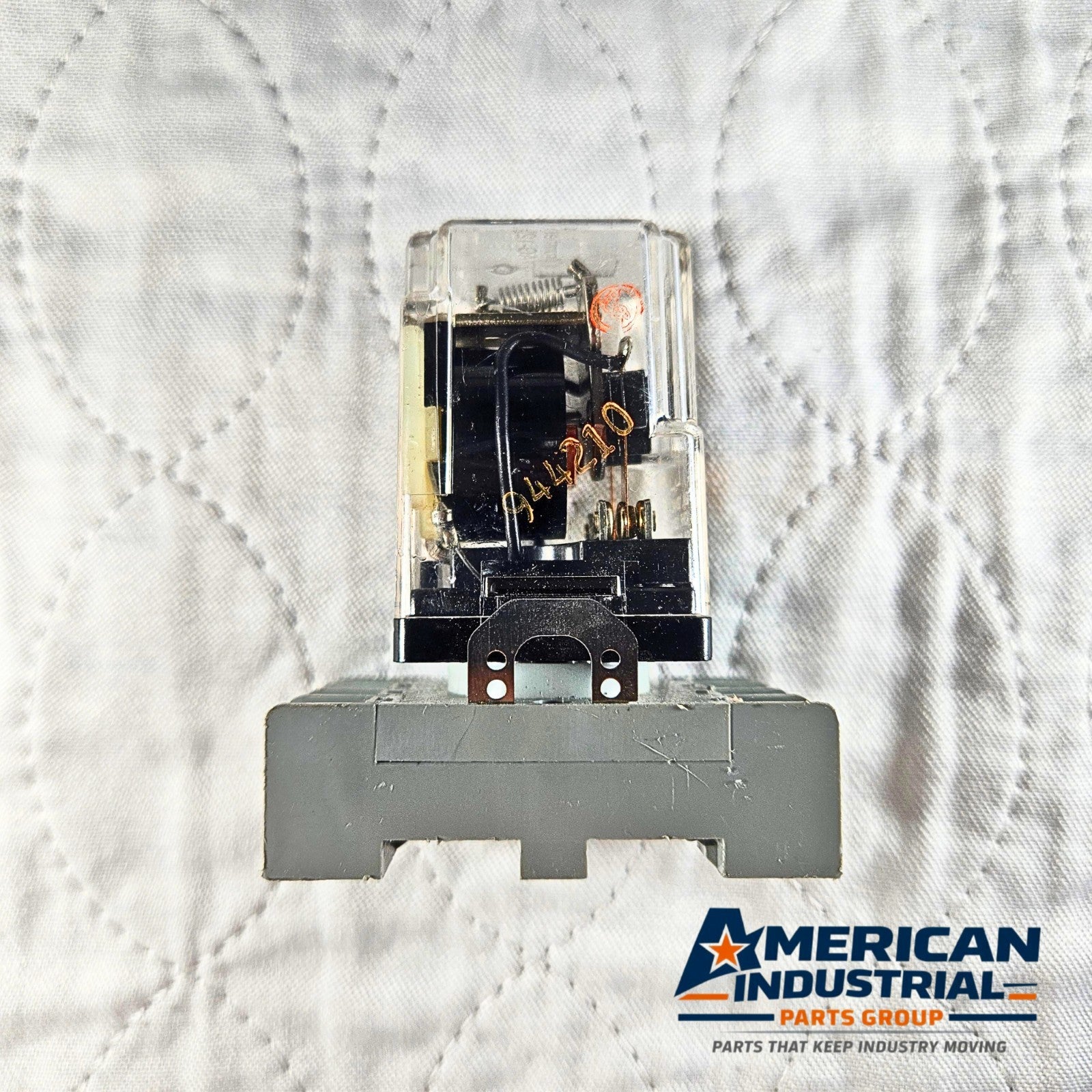 Potter & Brumfield KRPA-11AG-120 relay 120VAC with IDEC SR2P-06 socket for industrial control panels and automation systems