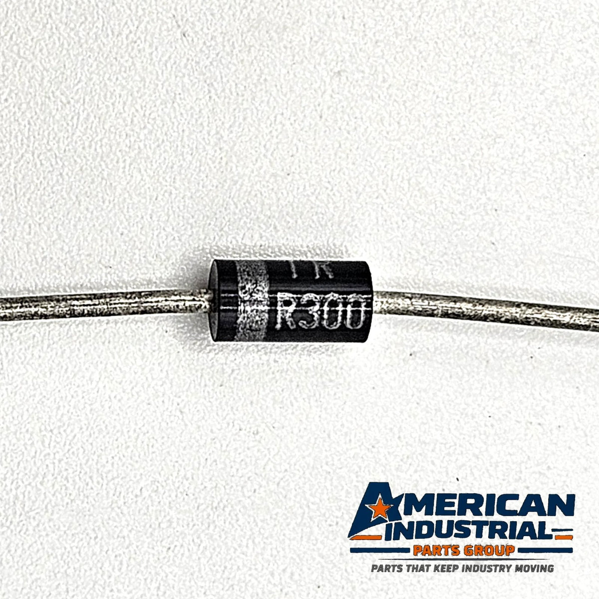 R300 unbranded silicon rectifier diode axial leaded new old stock for vintage electronics repair