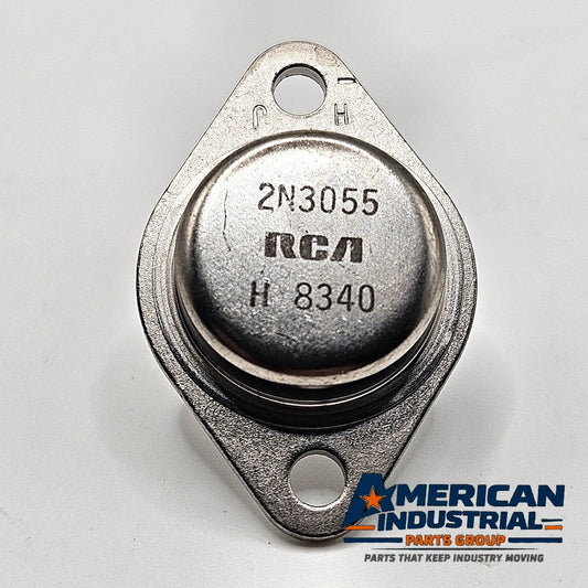 RCA 2N3055 NPN silicon power transistor TO-3 15A 60V 115W vintage new old stock for amplifier repair