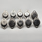 Lot of 10 RCA 2N3055 NPN silicon power transistors TO-3 15A 60V 115W vintage new old stock for amplifier repair