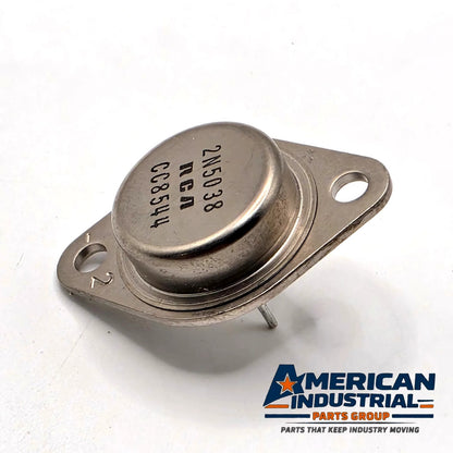 RCA 2N5038 NPN power transistor 90V 20A 140W TO-3 from American Industrial Parts Group