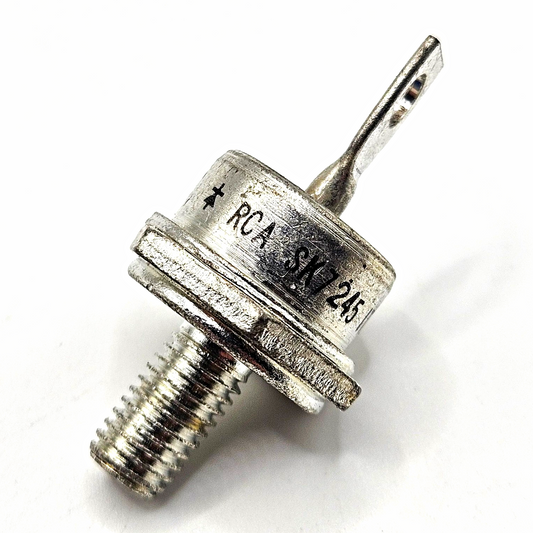 RCA SK7245 60A 1000V silicon stud rectifier DO-5 anode to case NTE6045 ECG6045 cross-reference for power supply and welder repair