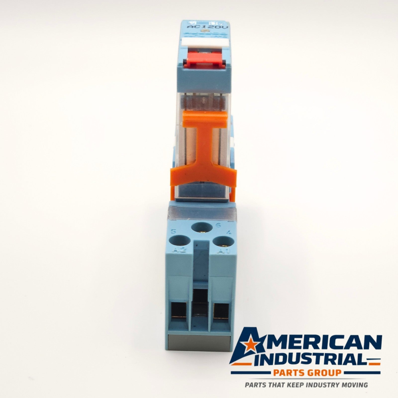 Releco C10-A10X 120VAC plug-in relay with socket interface for industrial control panels and automation systems