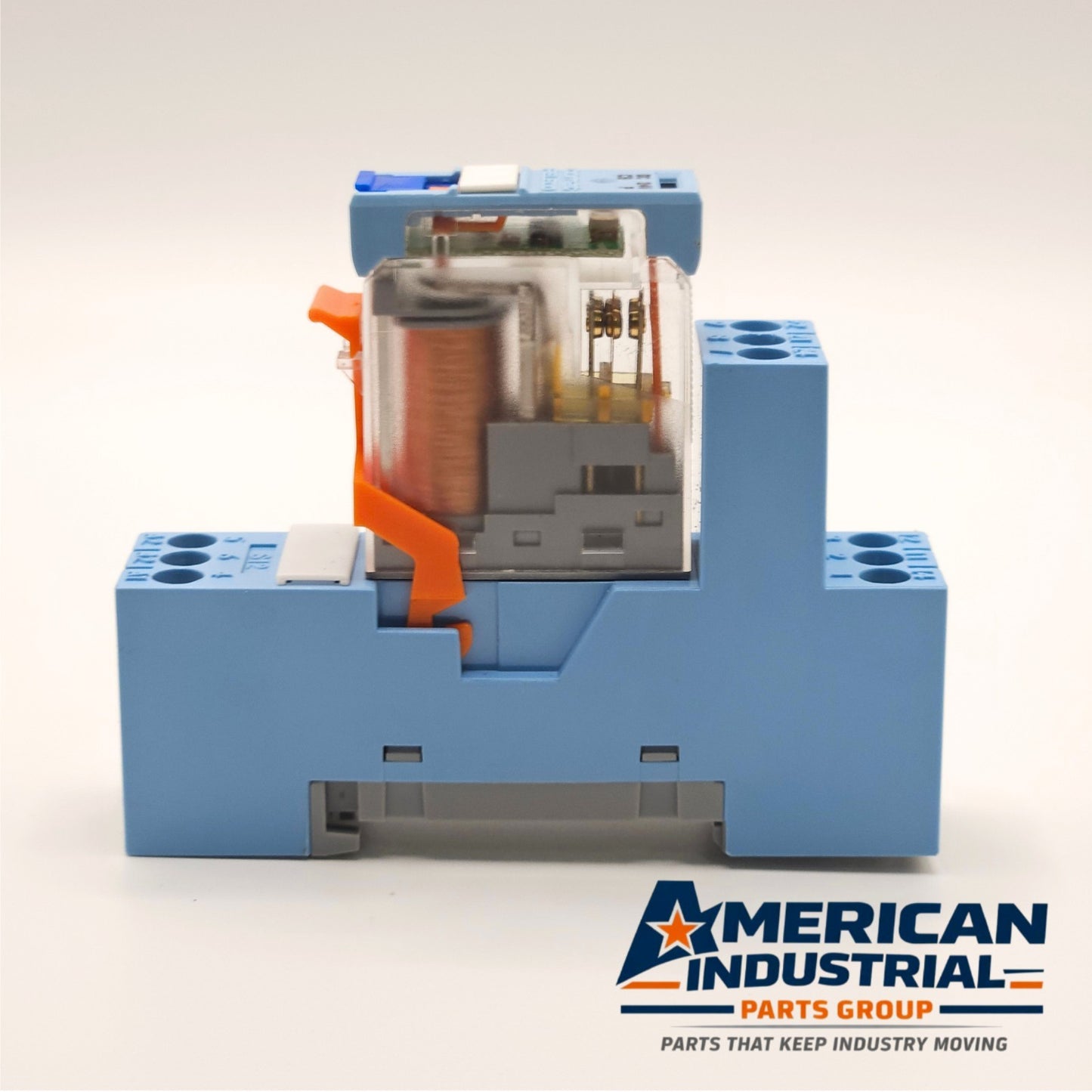Releco C12-A21X 24VDC electromechanical relay DIN rail mount for industrial control panels and automation systems