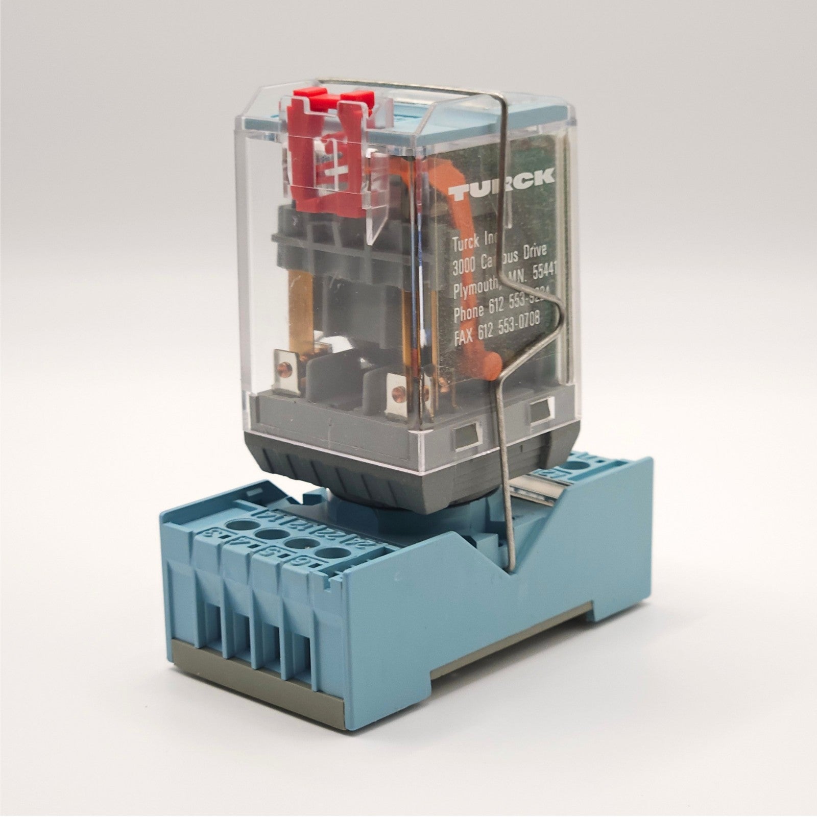 Releco C2-A20 X plug-in relay module with MR-C socket for industrial control panels and automation systems