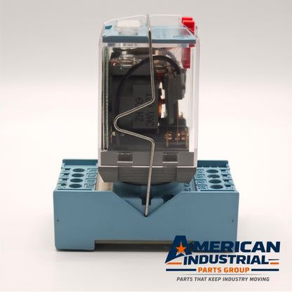 Releco C2-A20 X plug-in relay module with MR-C socket for industrial control panels and automation systems