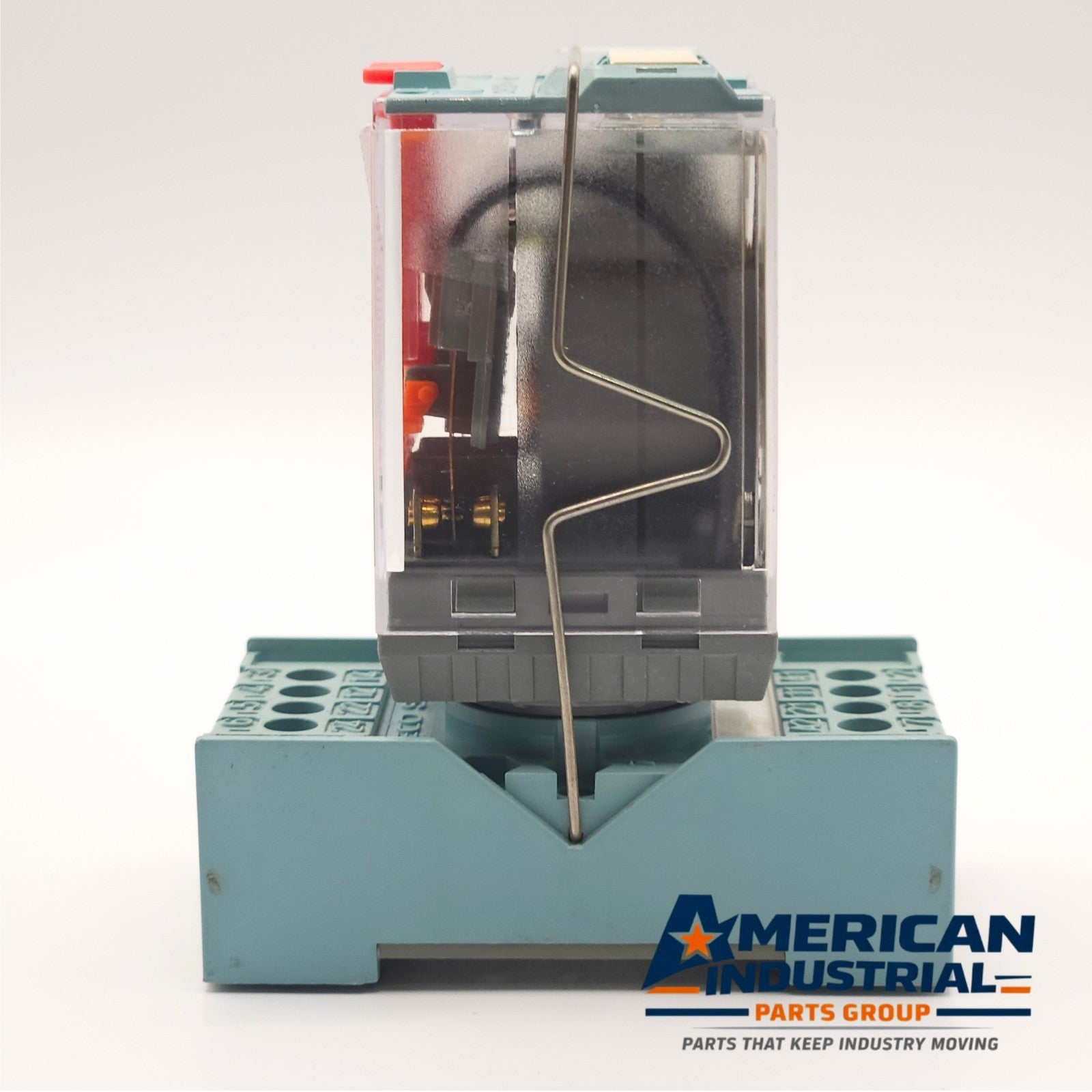Releco C2-T21X relay with MR-C socket 120VAC coil DPDT for industrial control panels and automation systems