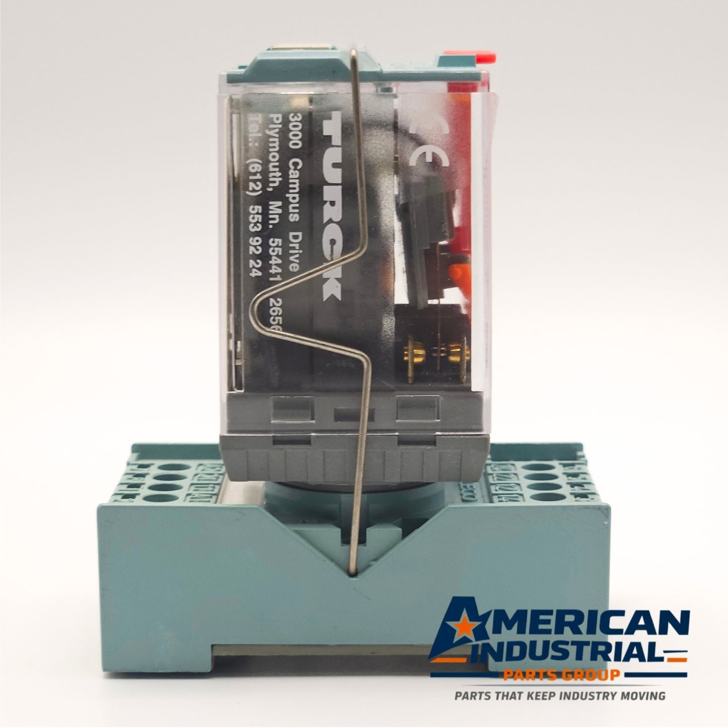 Releco C2-T21X relay with MR-C socket 120VAC coil DPDT for industrial control panels and automation systems