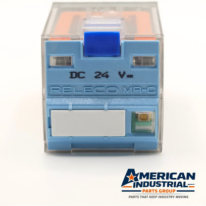 Releco C3-A30X 24VDC 3PDT plug-in relay for industrial control panels and automation systems