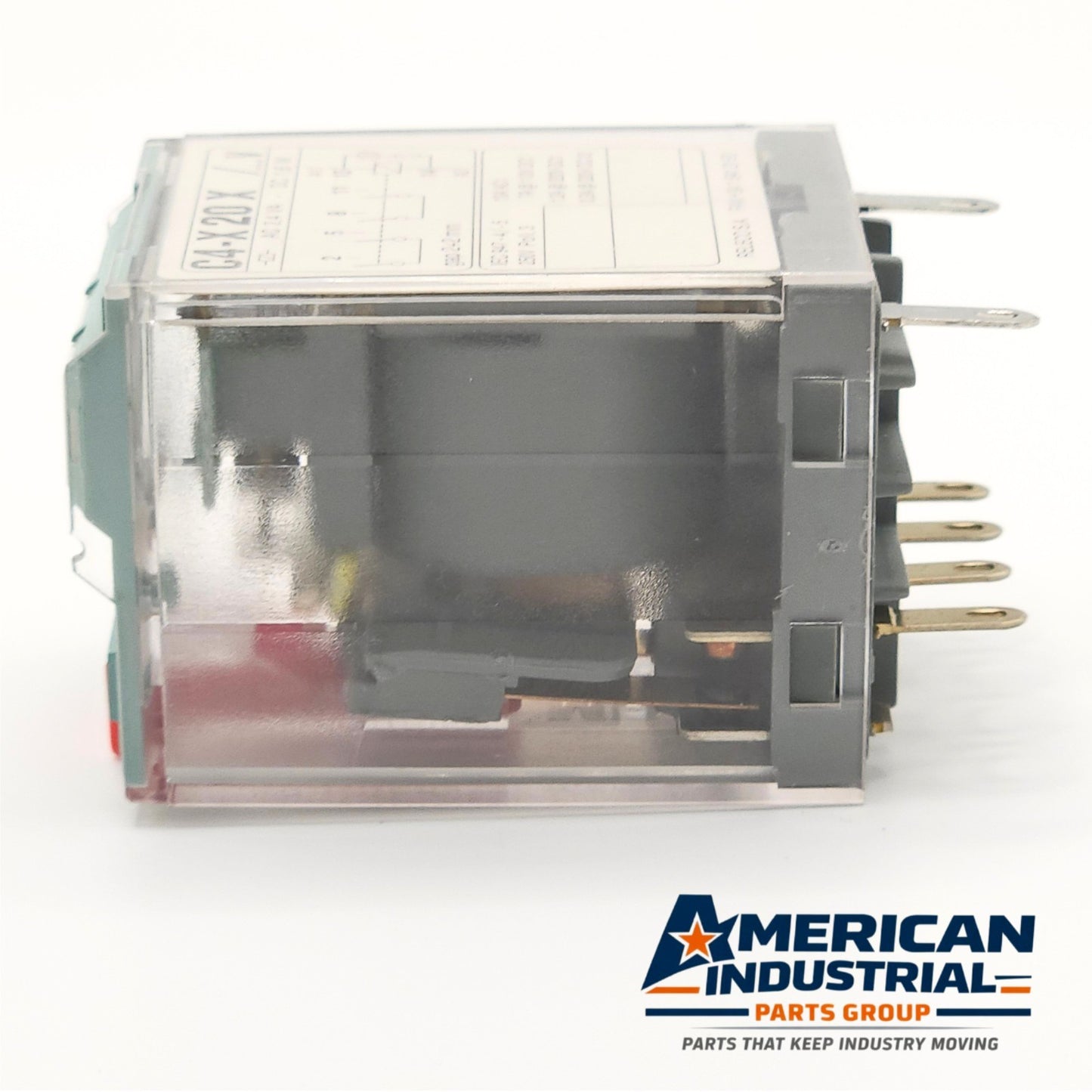 Releco C4-X20X 120VAC coil 4PDT plug-in relay for industrial control panels and automation systems