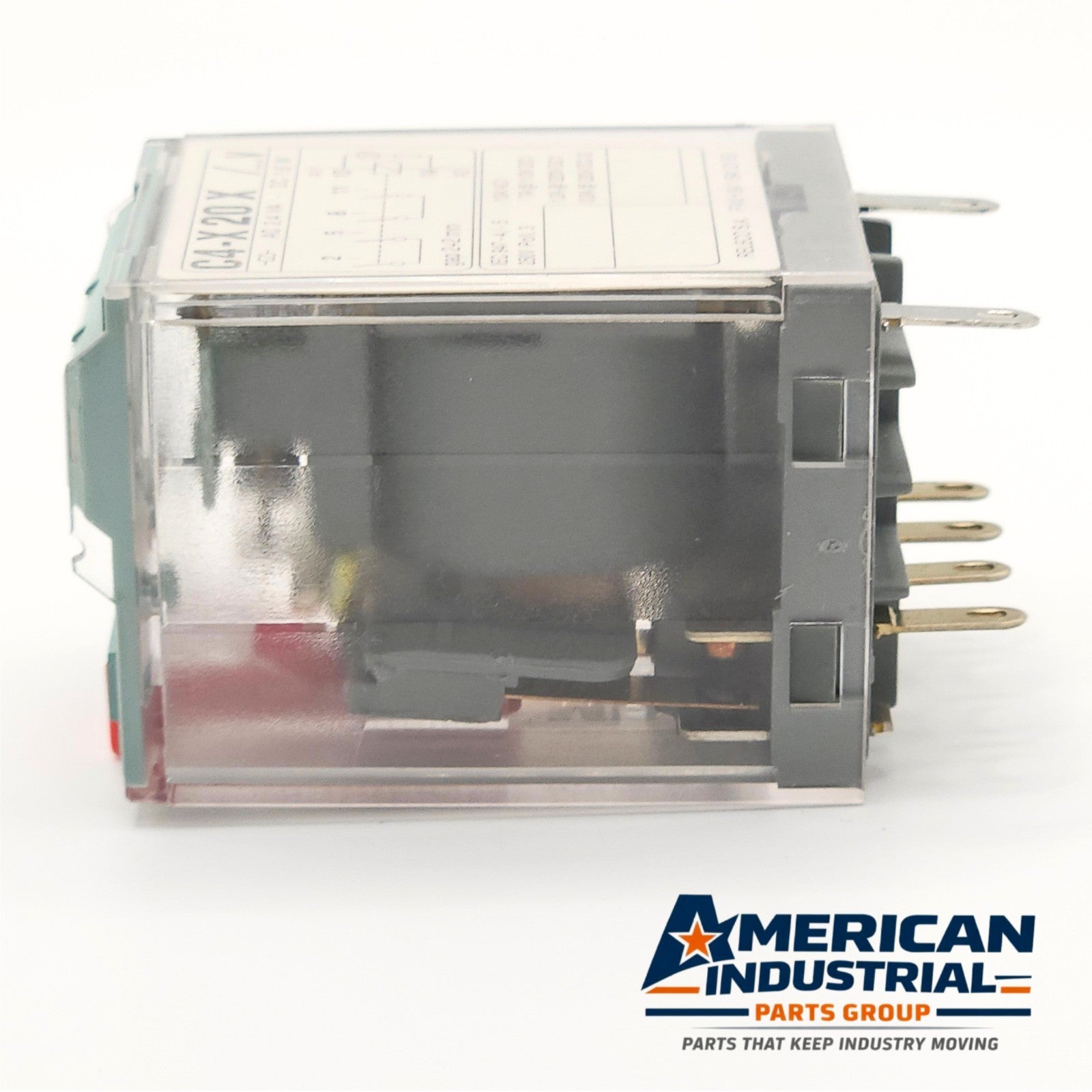 Releco C4-X20X 120VAC coil 4PDT plug-in relay for industrial control panels and automation systems