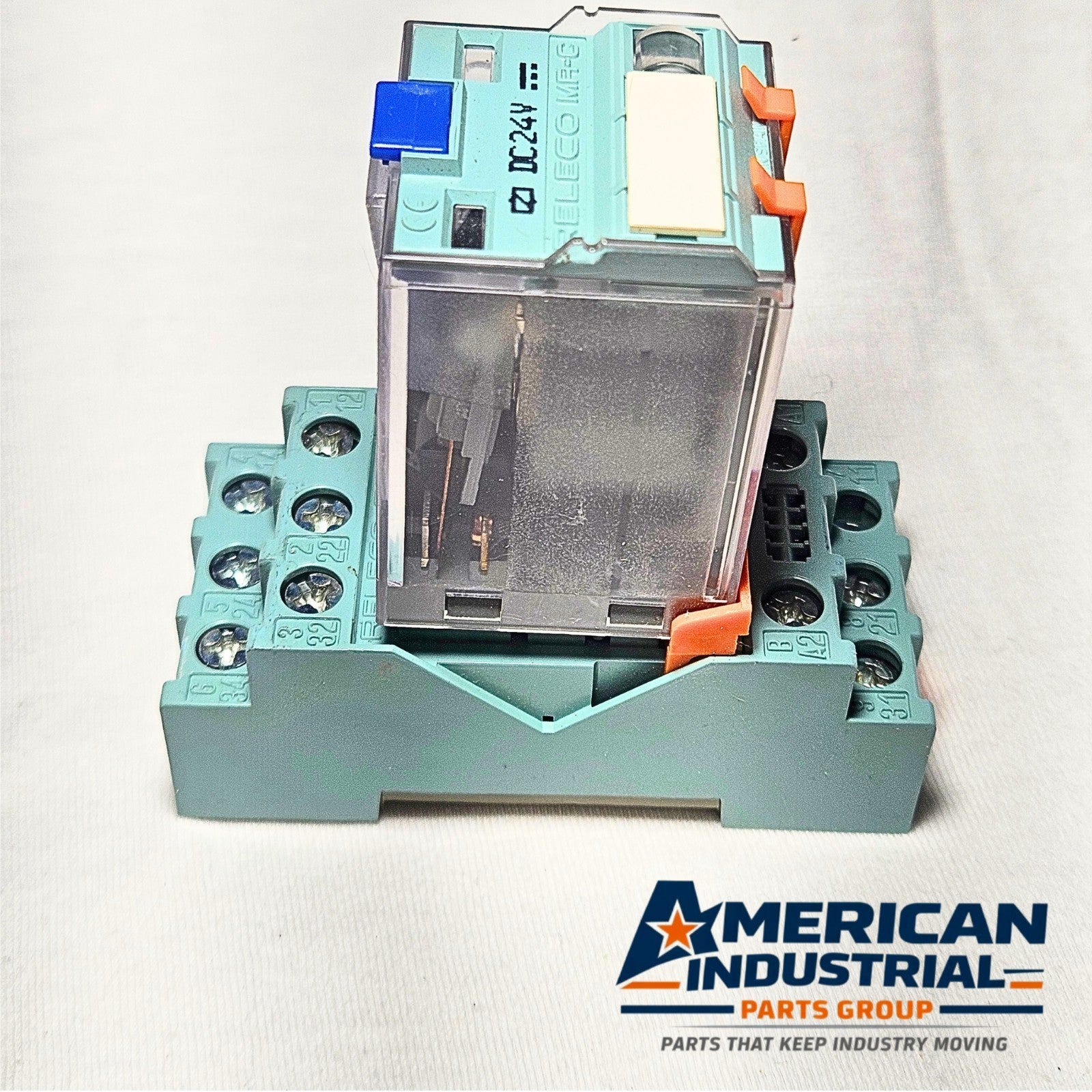 Releco MR-C C5-M10 X 24VDC electromechanical relay DIN rail for industrial control panels and automation systems