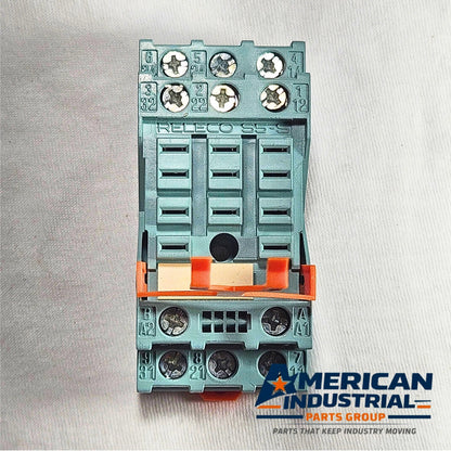 Releco MR-C C5-M10 X 24VDC electromechanical relay DIN rail for industrial control panels and automation systems