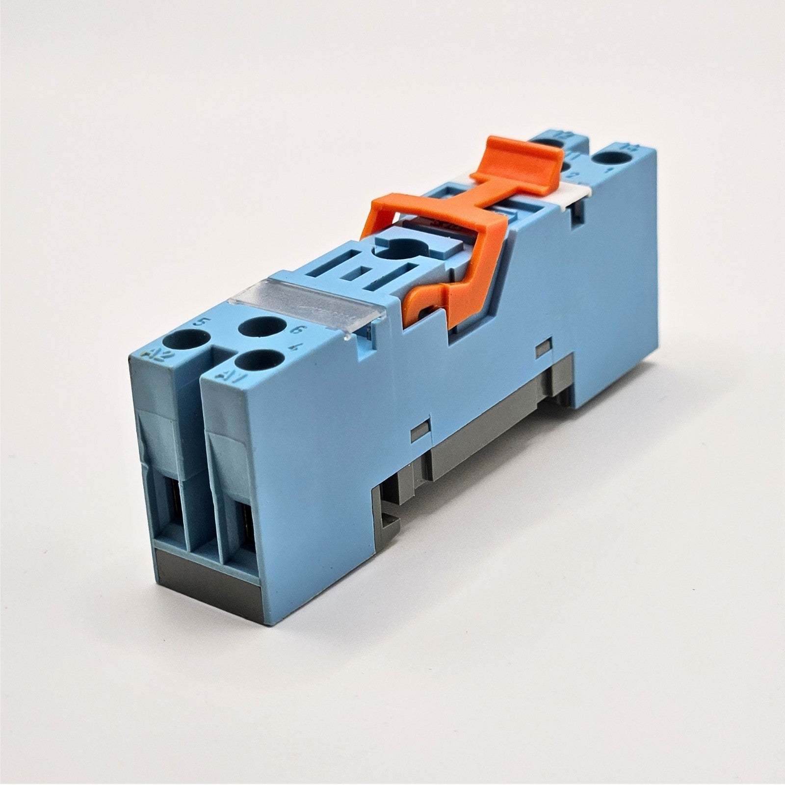 Releco S10 relay base socket 13A 400V DIN rail panel mount for industrial control panels and automation systems