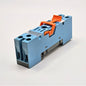 Releco S10 relay base socket 13A 400V DIN rail panel mount for industrial control panels and automation systems