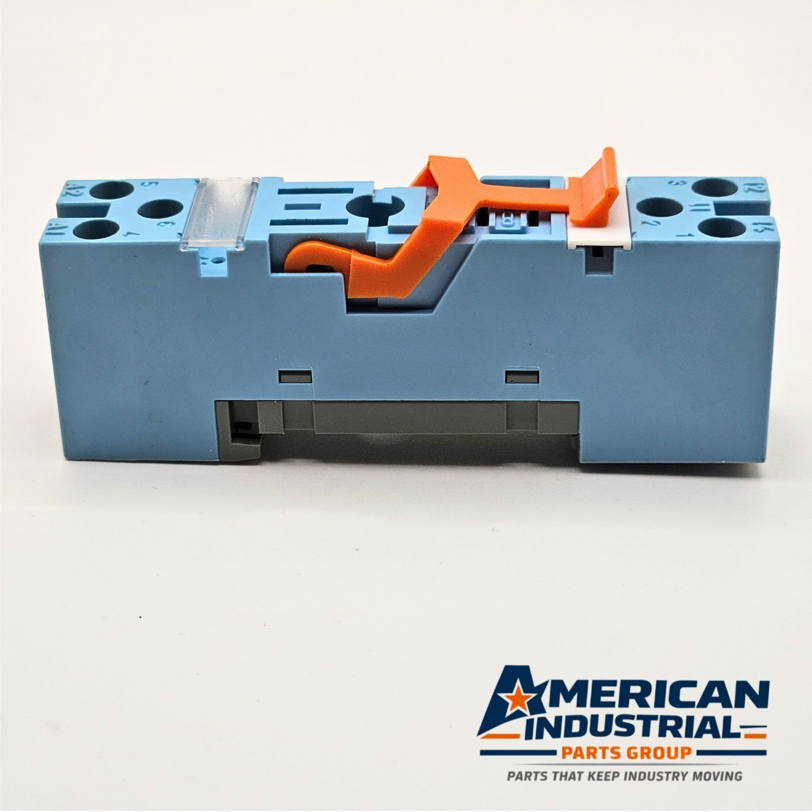 Releco S10 relay base socket 13A 400V DIN rail panel mount for industrial control panels and automation systems
