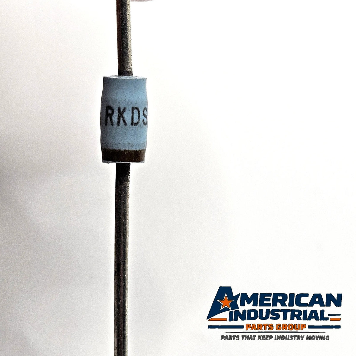 Lot of 10 RKDS 17724 vintage axial lead diodes marked RK DS177 new old stock