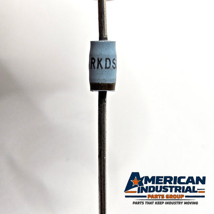 Lot of 10 RKDS 17724 vintage axial lead diodes marked RK DS177 new old stock
