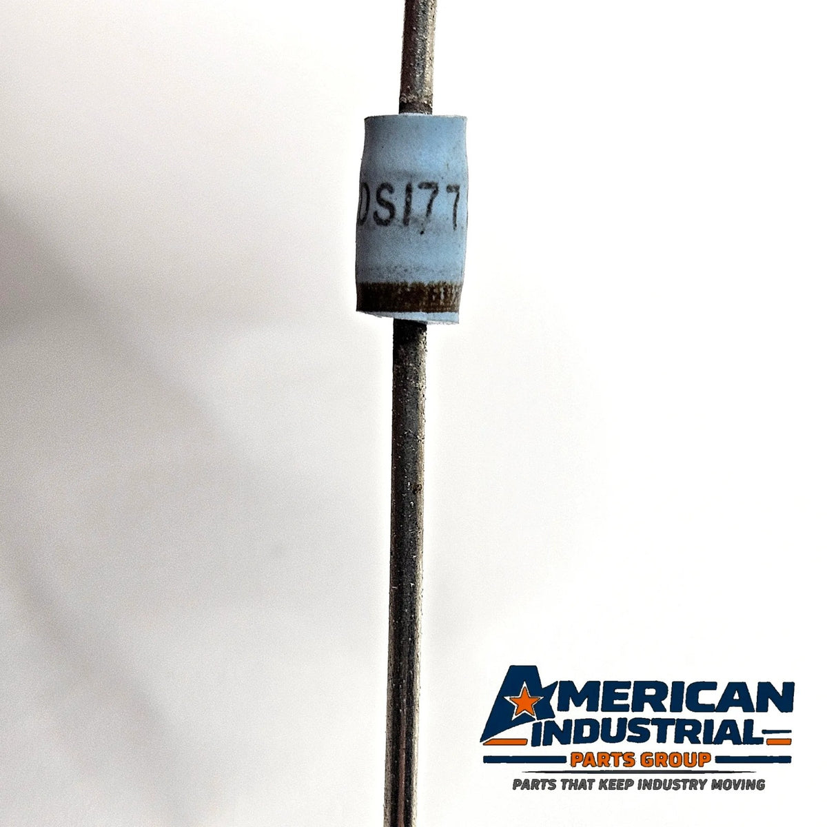 Lot of 10 RKDS 17724 vintage axial lead diodes marked RK DS177 new old stock