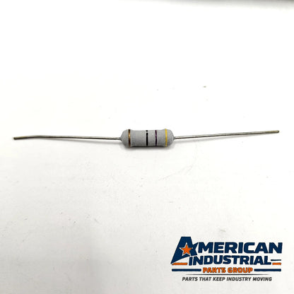 Pack of 100 RSF-2-B 47 ohm 2W 5% metal oxide film axial resistors new for circuit board repair and replacement