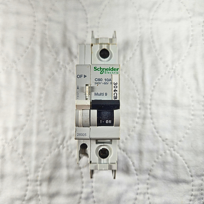 Schneider Electric Multi 9 C60 Circuit Breaker industrial automation/MRO circuit protection component. American Industrial Parts Group.