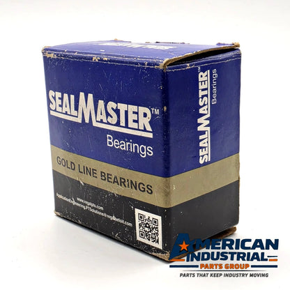 Sealmaster ER-16 701058 Gold Line ball bearing insert 1 inch bore set screw locking for conveyor and power transmission repair from American Industrial Parts Group