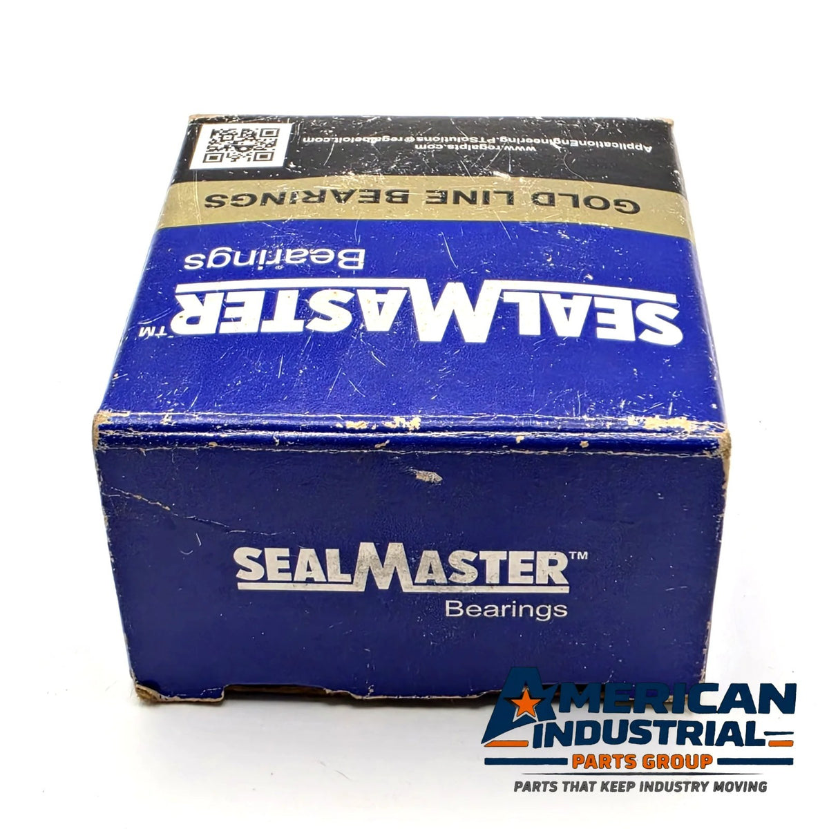 Sealmaster ER-16 701058 Gold Line ball bearing insert 1 inch bore set screw locking for conveyor and power transmission repair from American Industrial Parts Group