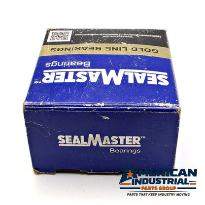 Sealmaster ER-16 701058 Gold Line ball bearing insert 1 inch bore set screw locking for conveyor and power transmission repair from American Industrial Parts Group