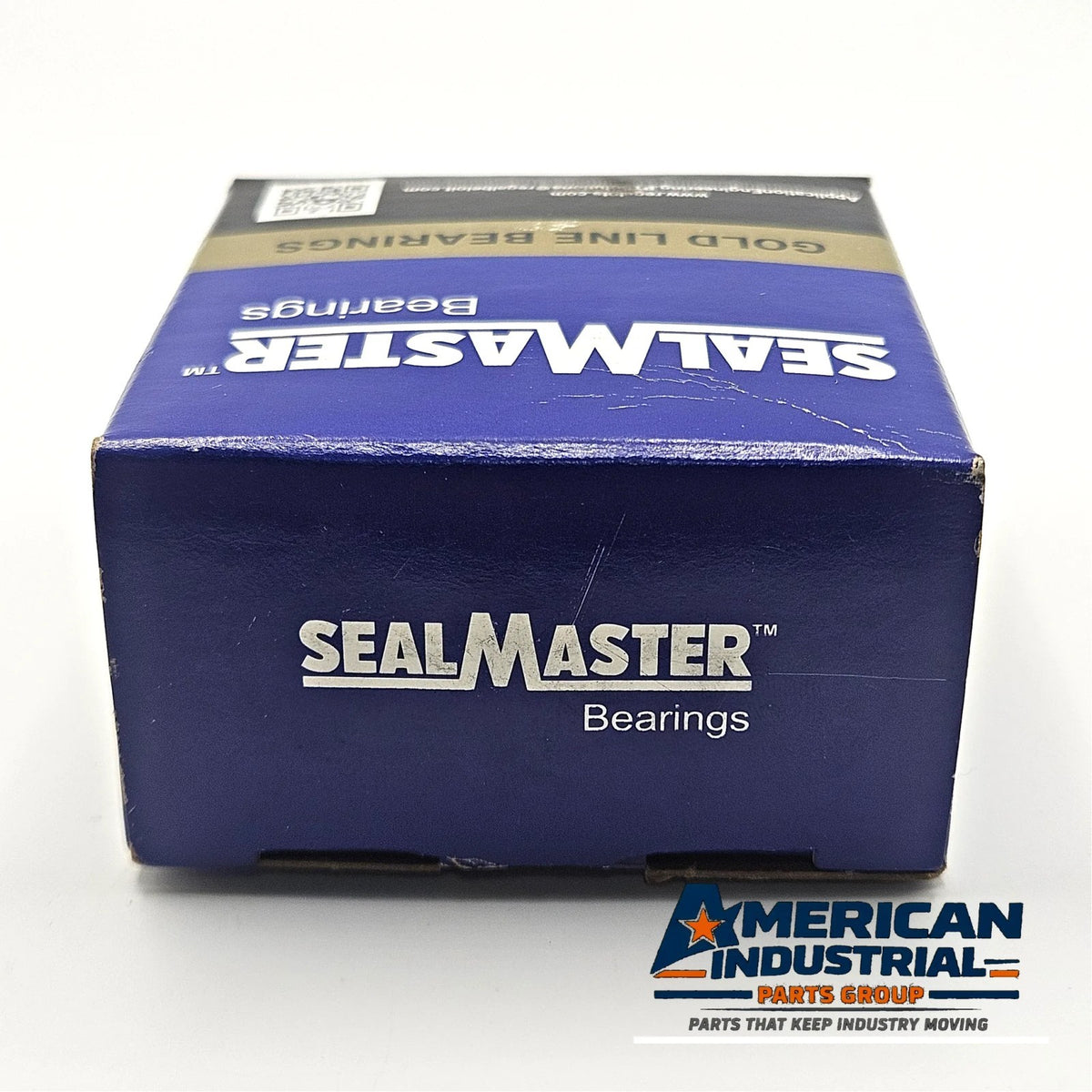 Sealmaster ER-20R Gold Line set screw ball bearing insert 1-1/4 inch bore for industrial shaft support and MRO replacement