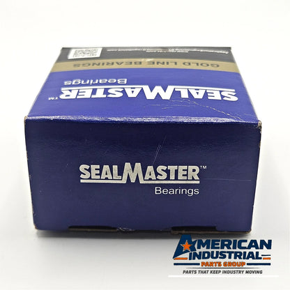 Sealmaster ER-20R Gold Line set screw ball bearing insert 1-1/4 inch bore for industrial shaft support and MRO replacement