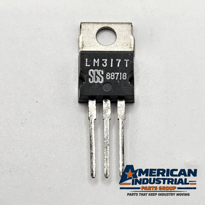 SGS LM317T adjustable positive voltage regulator 1.2-37V 1.5A TO-220 new old stock