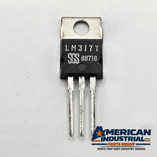 SGS LM317T adjustable positive voltage regulator 1.2-37V 1.5A TO-220 new old stock
