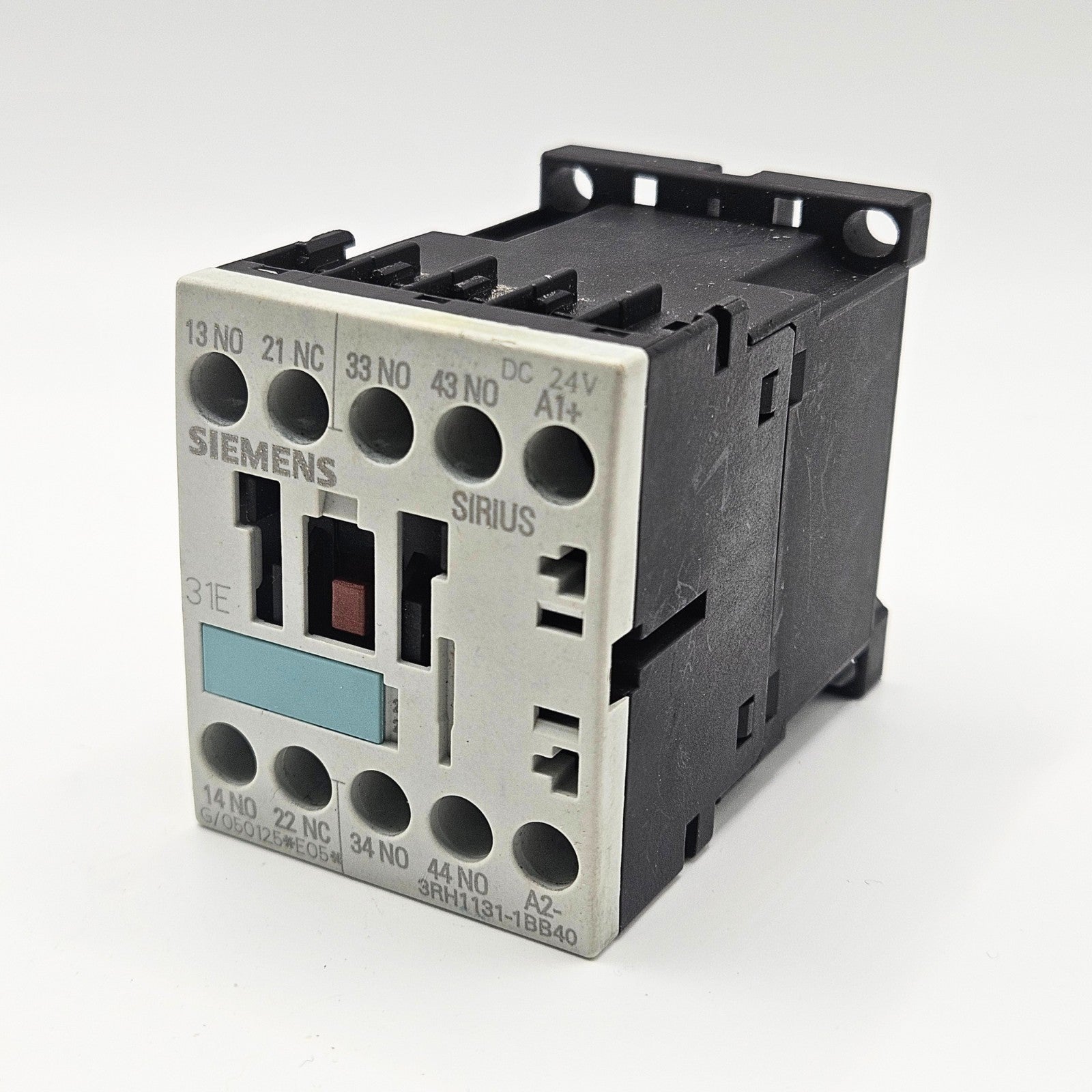 Siemens 3RH1131-1BB40 control relay for industrial automation and MRO control panel applications. American Industrial Parts Group.