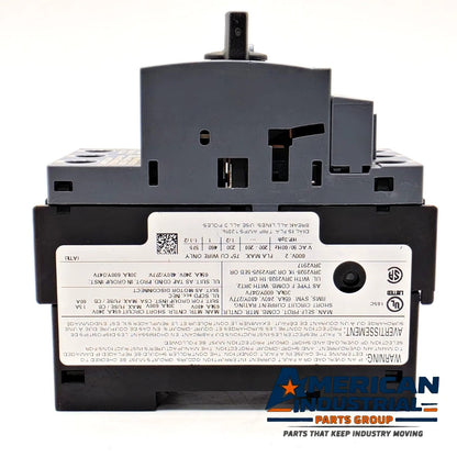 Siemens SIRIUS 3RV2011-1BA15 motor starter protector 1.4-2A S00 Class 10 for motor control panels from American Industrial Parts Group