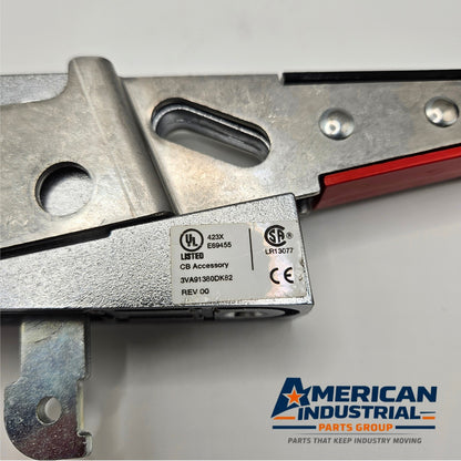 Siemens 3VA9138-0DK82 rotary handle operator kit NEMA 4X for 3VA5 125A circuit breaker and industrial electrical panels
