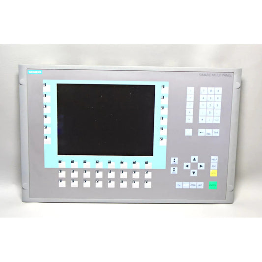 Siemens 6AV6643-0DD01-1AX1 SIMATIC MP 277 10.4 inch key HMI multi panel operator interface for industrial machine control