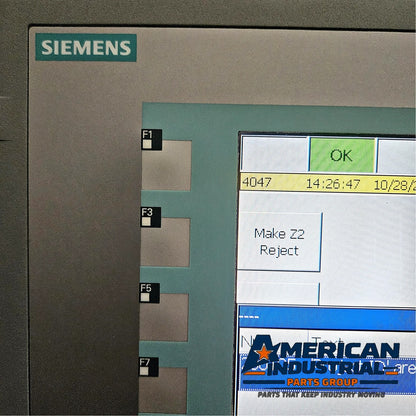 Siemens 6AV6643-0DD01-1AX1 SIMATIC MP 277 10.4 inch key HMI multi panel operator interface for industrial machine control