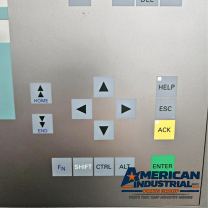 Siemens 6AV6643-0DD01-1AX1 SIMATIC MP 277 10.4 inch key HMI multi panel operator interface for industrial machine control